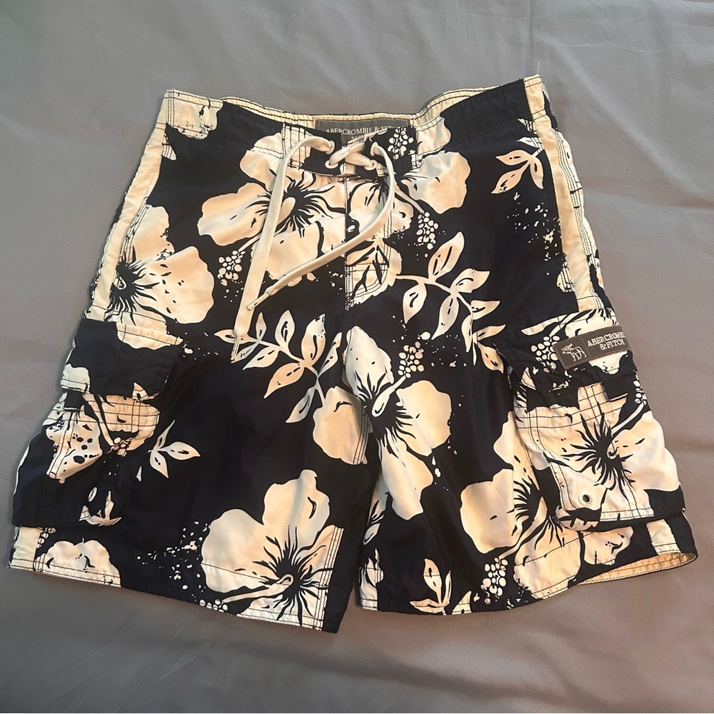 Men’s Vintage Y2K Abercrombie & Fitch Board Shorts